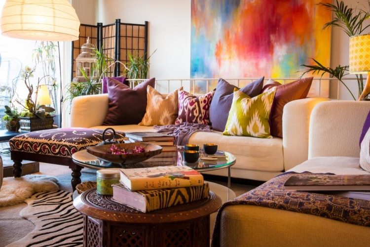 prázdninový dom-zariadenie-mora-exotické-farebné-teplé-farby-zeme