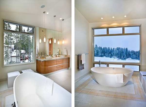 Apartmán horská kúpeľňa