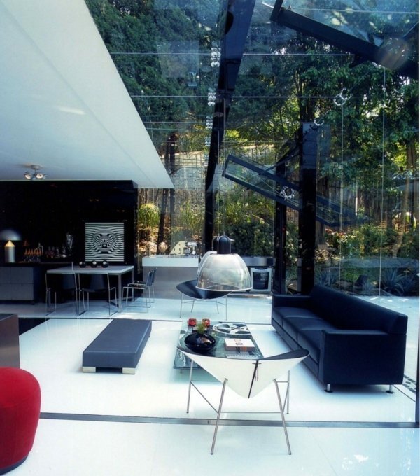 moderný dizajn sedacej súpravy do garáže moderný garážový byt