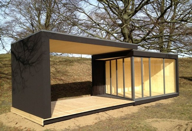 Plážová chata s rozlohou 15 metrov štvorcových