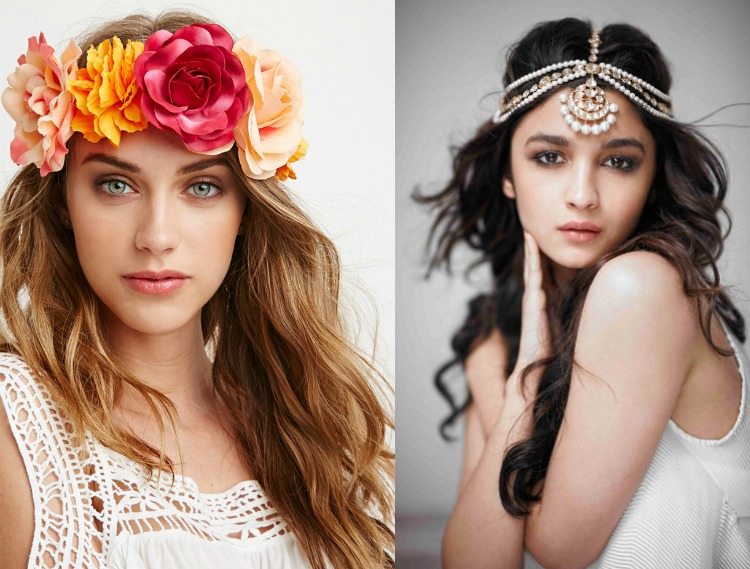 Vyhnite sa kvetinovým stužkám do vlasov a radšej si dajte doplnky do hlavy a do vlasov Festival Look -móda-čelenka-vlasové doplnky-kvetinová stužka-vlasy