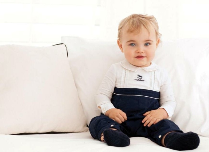 Sladké a pohodlné - nohavičky od Ralpha Laurena slávnostné detské oblečenie chlapci oslavujú Vianoce najskôr spoločne