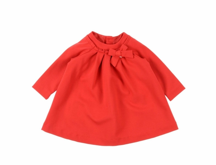 roztomilá červená blúzka od Tartine et Chocolat červená blúzka dieťa blúzka oblečenie