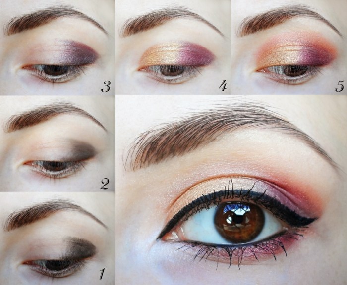 Kroky pre perfektný vzhľad zlatej farby s fialovou krásna-anjel-s-purpurovou a zlatou farbou