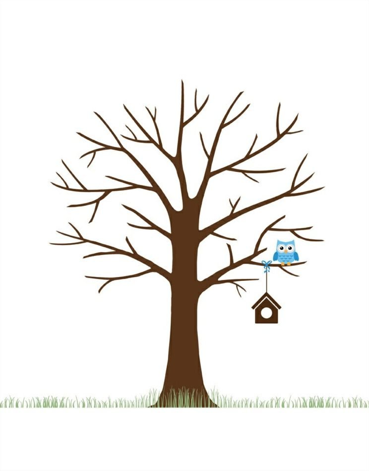 šablóna stromu odtlačkov prstov diy-trees-design-tinker-easy-birdhouse-owl