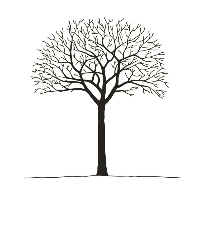 šablóna stromu odtlačkov prstov svadba-narodenie-krst-nápad-hostia