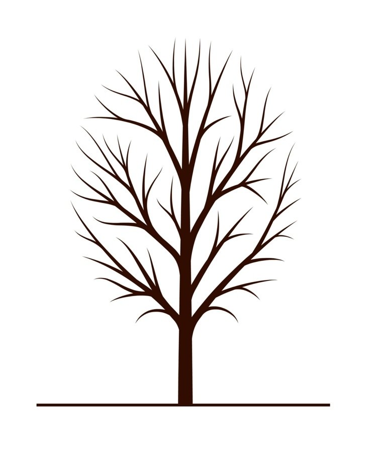 vzor stromu odtlačkov prstov deň matiek deň otcov darček učiteľ