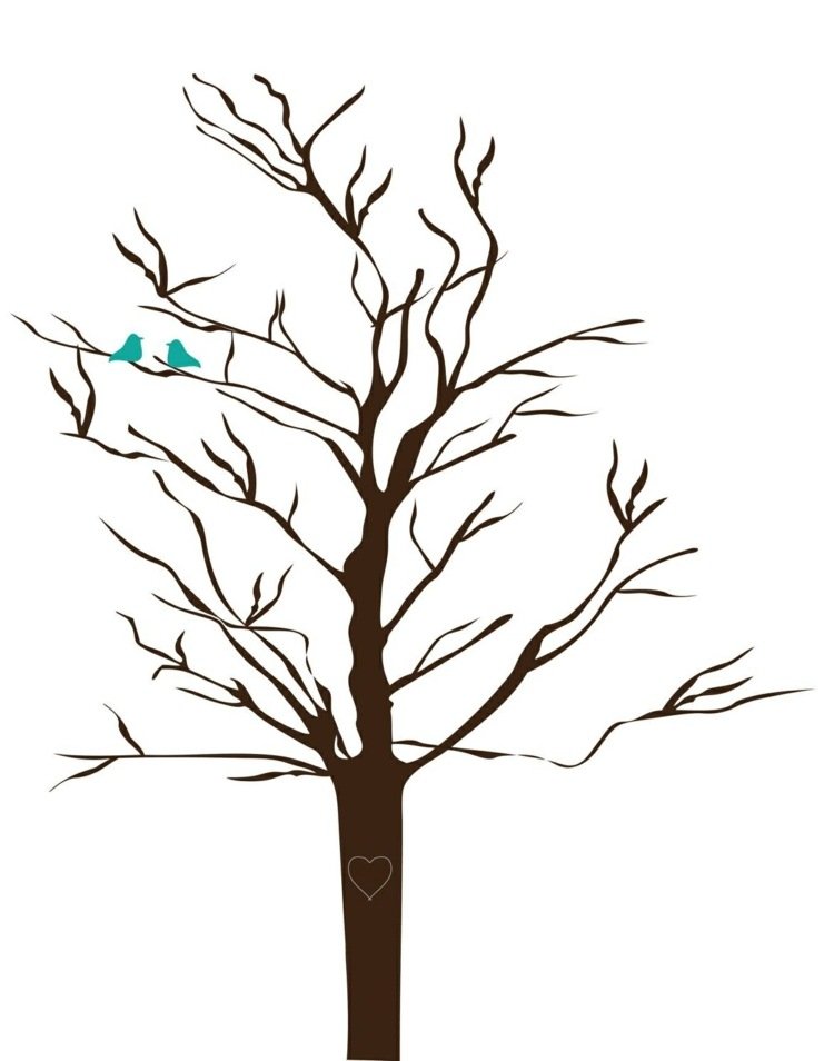 šablóna stromu odtlačkov prstov abstraktný-dizajn-akcent-vtáky-modrá-aqua-tyrkysová