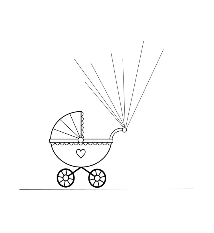 odtlačok-strom-šablóna-kočík-retro-vinobranie-srdce