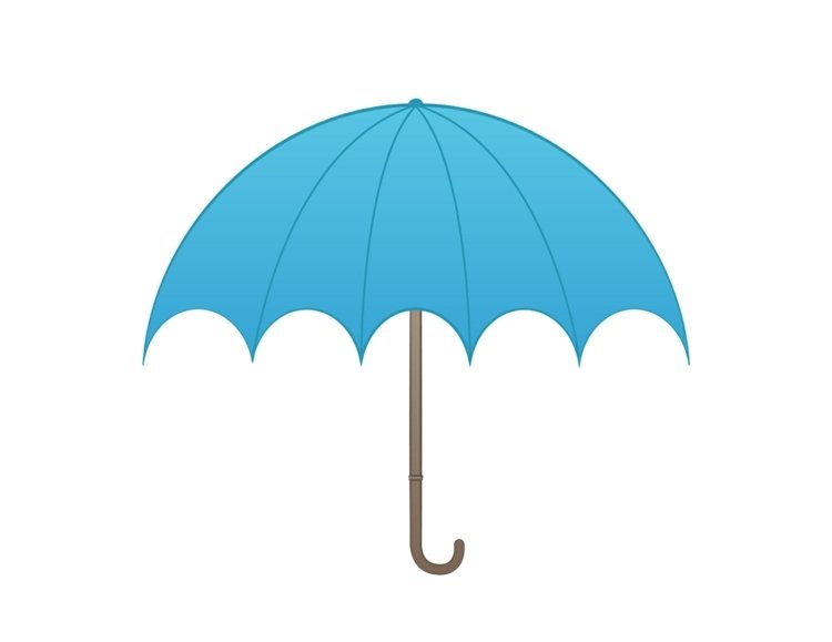 odtlačok prsta-strom-šablóna-dáždnik-slnečník-modrý-chlapec