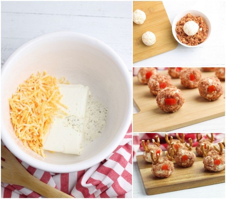 Recept a návod na sobie smotanové guľôčky na Vianoce