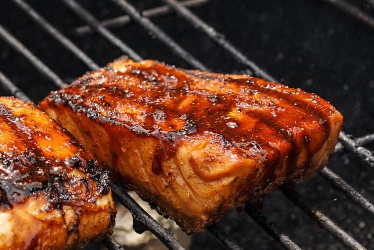 Lososa pripravte na grile