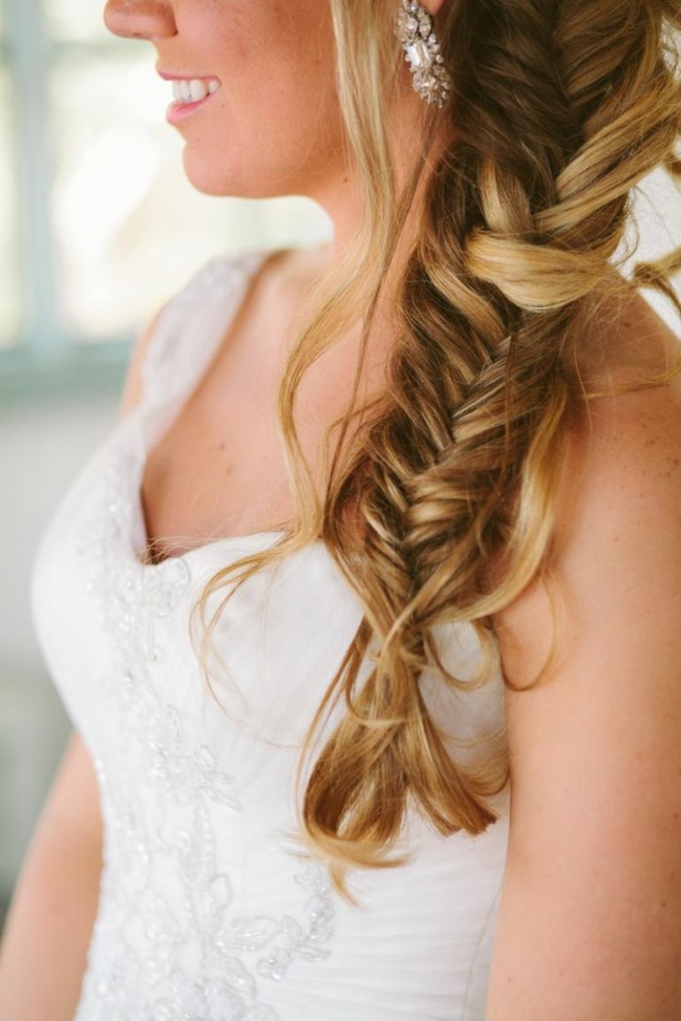 rybie kosti cop návod bočný vrkoč svadobný nápad ležérne elegantné