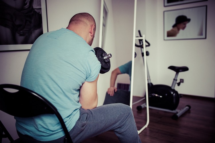 Fitness domáca cvičebná stolička stacionárny bicykel