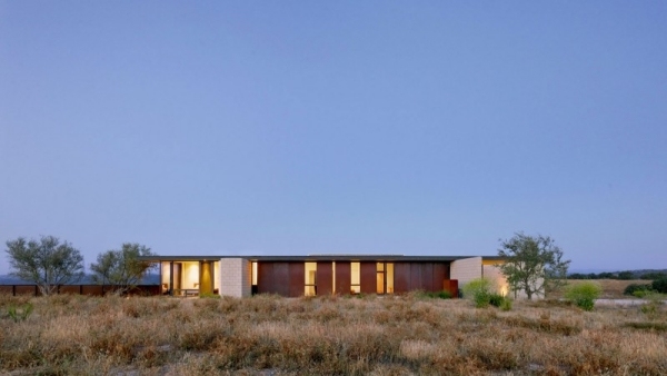 paso robles dizajnový dom s plochou strechou v modernom štýle