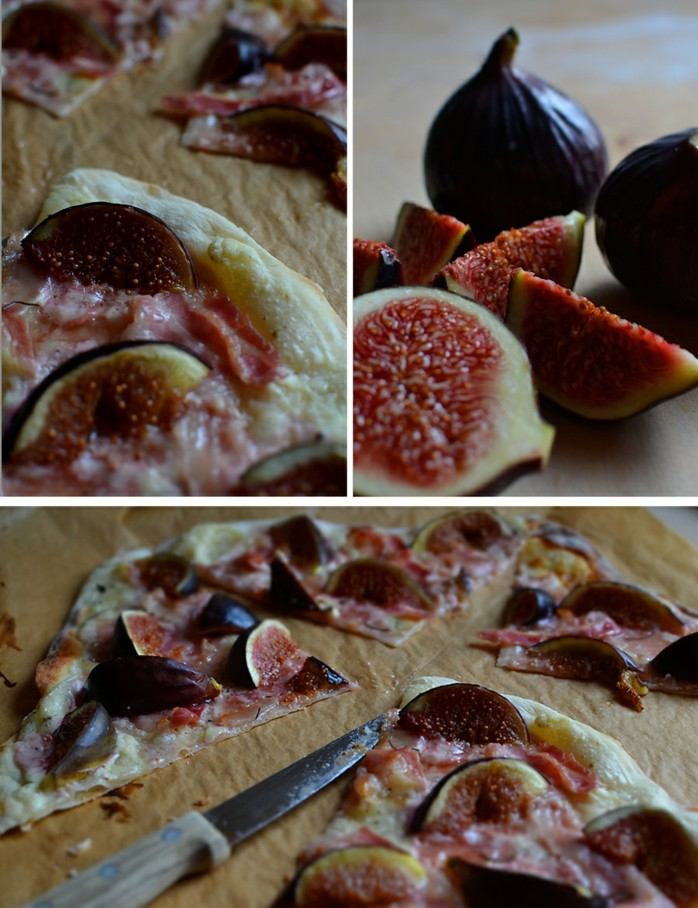 K tarte flambée sú veľmi vhodné aj figy figy z tarte flambee sladké ovocie ovocie pečenie