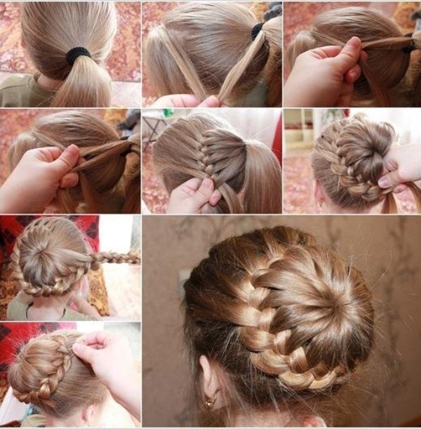 Fotografický návod na pletený účes Pokyny-účes-zapletanie-korunka-vrkoč