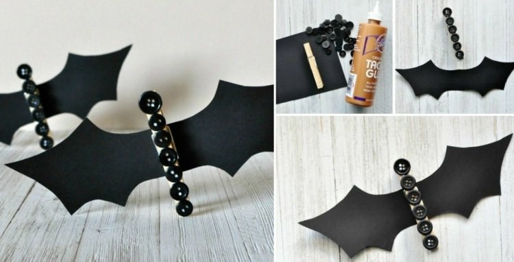 špendlíky na bielizeň a drotár-drevo-papier-gombíky-nápad