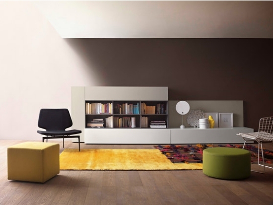 koberec žltá flexibilná nástenná polica vzory lema koberec žltý flexibilný dizajn nástennej police od lema