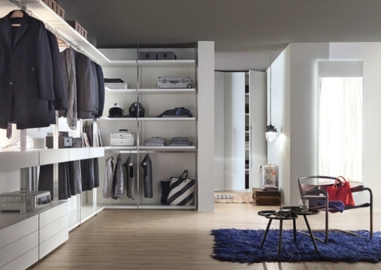otvorený šatník flexibilné nástenné policové systémy lema otvorené šatníkové flexibilné nástenné policové systémy od spoločnosti lema