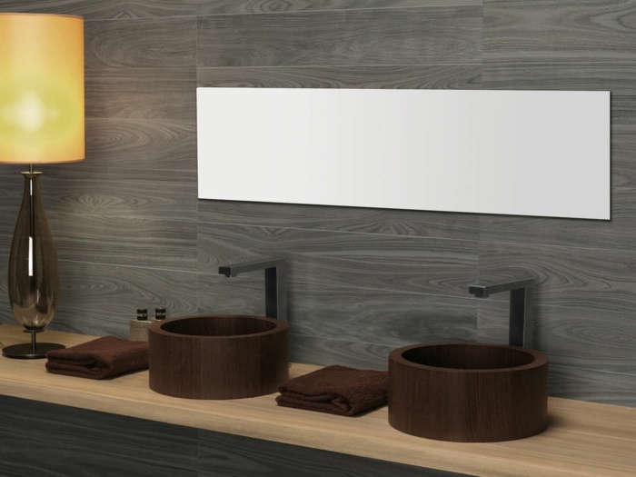 Dlaždice vo vzhľade dreva a tmavom prevedení Obklady-s-tmavým-dreveným vzhľadom