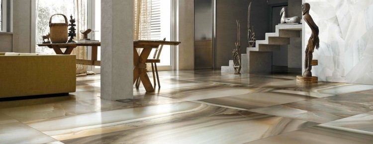 dlažba s mramorovým vzhľadom alabastri di rex mramorová obývacia izba