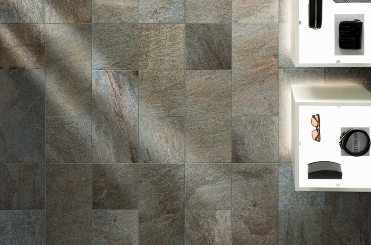 dlaždice kameň vzhľad kameň d prírodný vzhľad zelená sivá hnedá dizajn stena