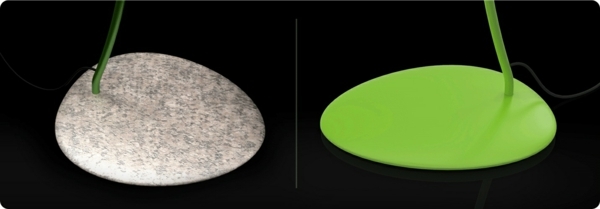 detail stojacej listovej lampy detail stojacej listovej lampy