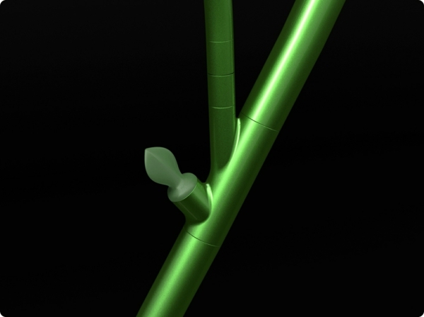 Ekologická dizajnová lampa FloorLeaf Ekologická dizajnová lampa FloorLeaf