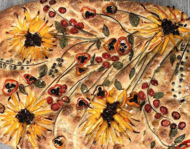 Nízkotučný fockátový záhradný recept na chlieb so zeleninou