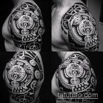 ЕТНИЧЕСКИ ТАТУИ №605 - изключителна версия на рисунката, която може успешно да се използва за обработка и прилагане като етнически татуировки на славяните