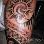 ETHNIC TATTOOS # 127 е достойна версия на дизайна, която може лесно да се използва за трансформиране и прилагане като етнически татуировки, обозначаващи сила