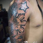 ETHNIC TATTOOS # 499 - готина версия на модела, която може успешно да се използва за промяна и приложение като татуировки на етнически воин