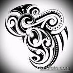 ETHNIC TATTOOS # 392 - изключителна версия на модела, който може да се използва добре за обработка и нанасяне като етнически татуировки на предмишницата