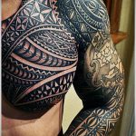 ETHNIC TATTOOS # 540 - достойна версия на модела, която може лесно да се използва за усъвършенстване и приложение като етнически татуировки на гърба