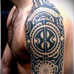 ETHNIC TATTOOS №640 - интересна версия на модела, която може успешно да се използва за промяна и нанасяне на гривни като етнически татуировки
