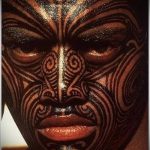 ЕТНИЧЕСКИ ТАТУИ №219 - изключителна версия на рисунката, която може успешно да се използва за преразглеждане и приложение като етнически татуировки на славяните