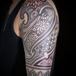 ETHNIC TATTOOS # 230 е готина версия на дизайна, която може лесно да се използва за трансформиране и прилагане като етнически татуировки на предмишницата