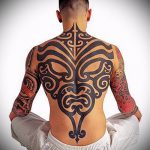 ETHNIC TATTOOS # 580 - интересна версия на модела, която може успешно да се използва за трансформиране и прилагане като татуировки на етнически воин