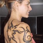 ETHNIC TATTOOS # 536 - изключителна версия на модела, който може да се използва добре за обработка и нанасяне като етнически татуировки на бедрото