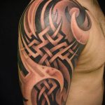 ETHNIC TATTOOS # 215 - готина версия на модела, която може да се използва добре за обработка и нанасяне като етнически татуировки на гърба