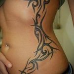 ETHNIC TATTOOS # 724 - интересна версия на модела, който може да се използва добре за трансформиране и прилагане като етнически татуировки на крака