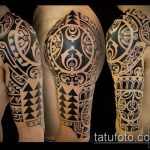ETHNIC TATTOOS # 879 - готина версия на модела, която може успешно да се използва за трансформиране и прилагане като татуировки на етнически викинги