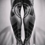 ETHNIC TATTOOS # 5 е готина версия на модела, която може да се използва добре за трансформиране и прилагане като етнически татуировки на гърба