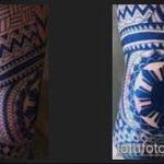 ETHNIC TATTOOS # 357 - интересна версия на модела, който може успешно да се използва за обработка и прилагане като татуировки на етнически викинги