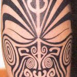 ETHNIC TATTOOS # 342 - достойна версия на дизайна, която може да се използва добре за усъвършенстване и приложение като етнически татуировки маори