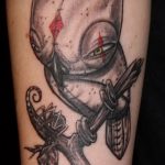 Gótikus tetoválás fotó - 30052017 - minta - 113 gótikus tetoválás