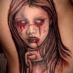 Gótikus tetoválás fotó - 30052017 - minta - 128 gótikus tetoválás