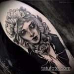 Gótikus tetoválás fotó - 30052017 - példa - 016 Gótikus tetoválás