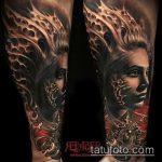 Gótikus tetoválás fotó - 30052017 - példa - 043 Gótikus tetoválás
